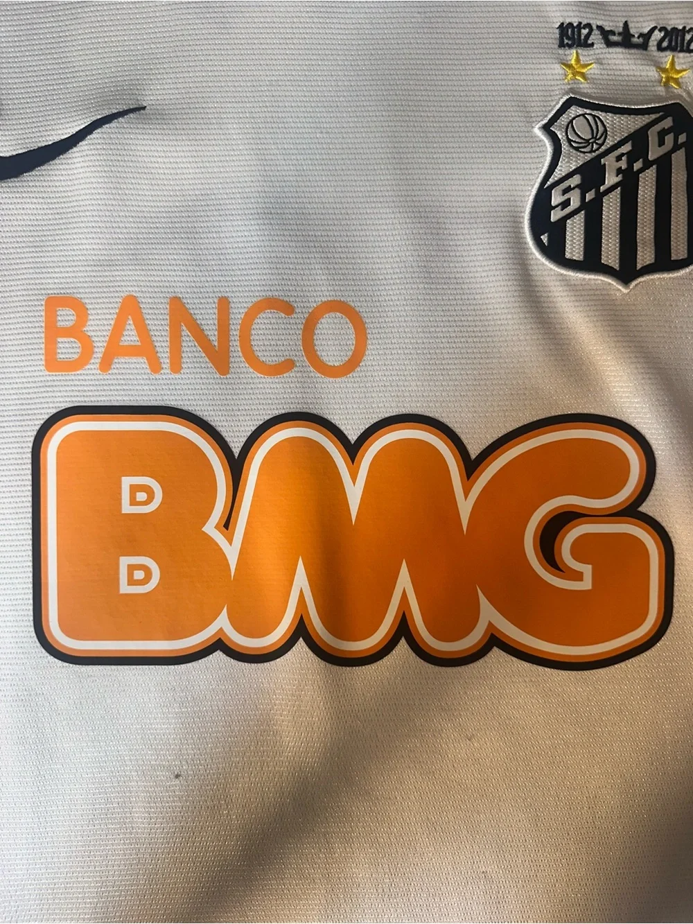 Neymar Jr #11 Retro Authentic Santos Jersey